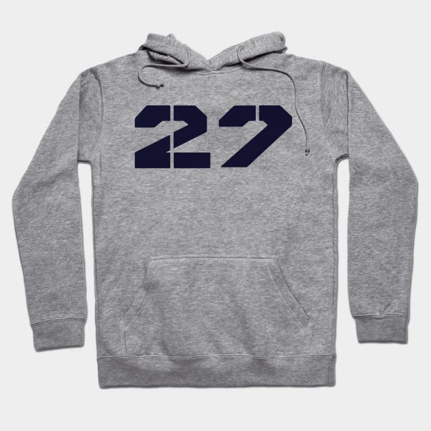 27 Hoodie by victorcalahan